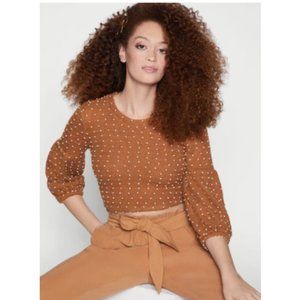 PUFF SLEEVE SWEATER - BCBGeneration